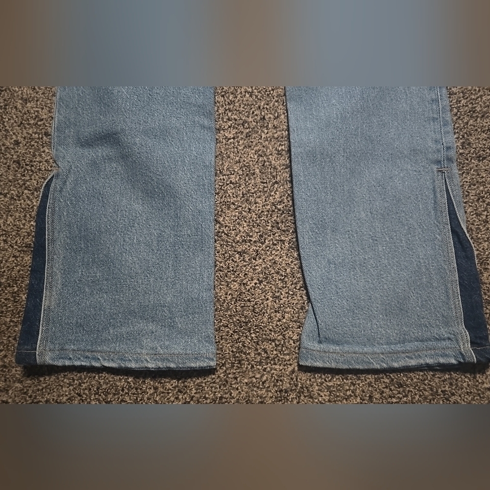 VTG American Eagle 90s Low Rise Skinny Kick Jeans Womens, Size 4, Stretchy Flare - Picture 5 of 11